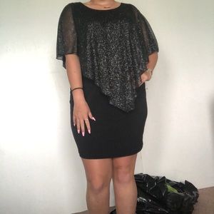 formal little black dress